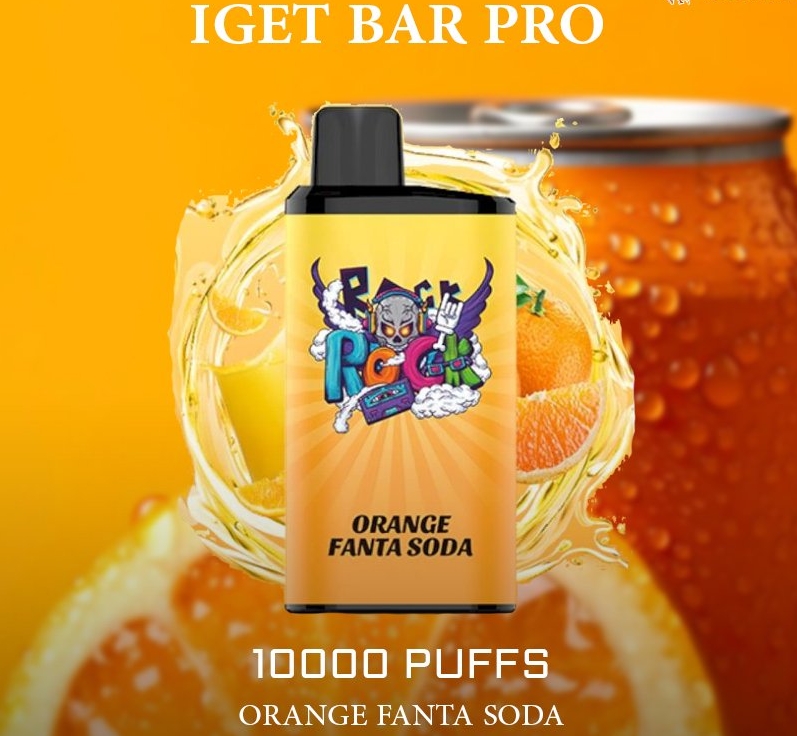IGET Bar Pro 10000 Puffs Vape - oranž fanta soda: Suurepärane veipimiskogemus 2025. aasta Eesti turul